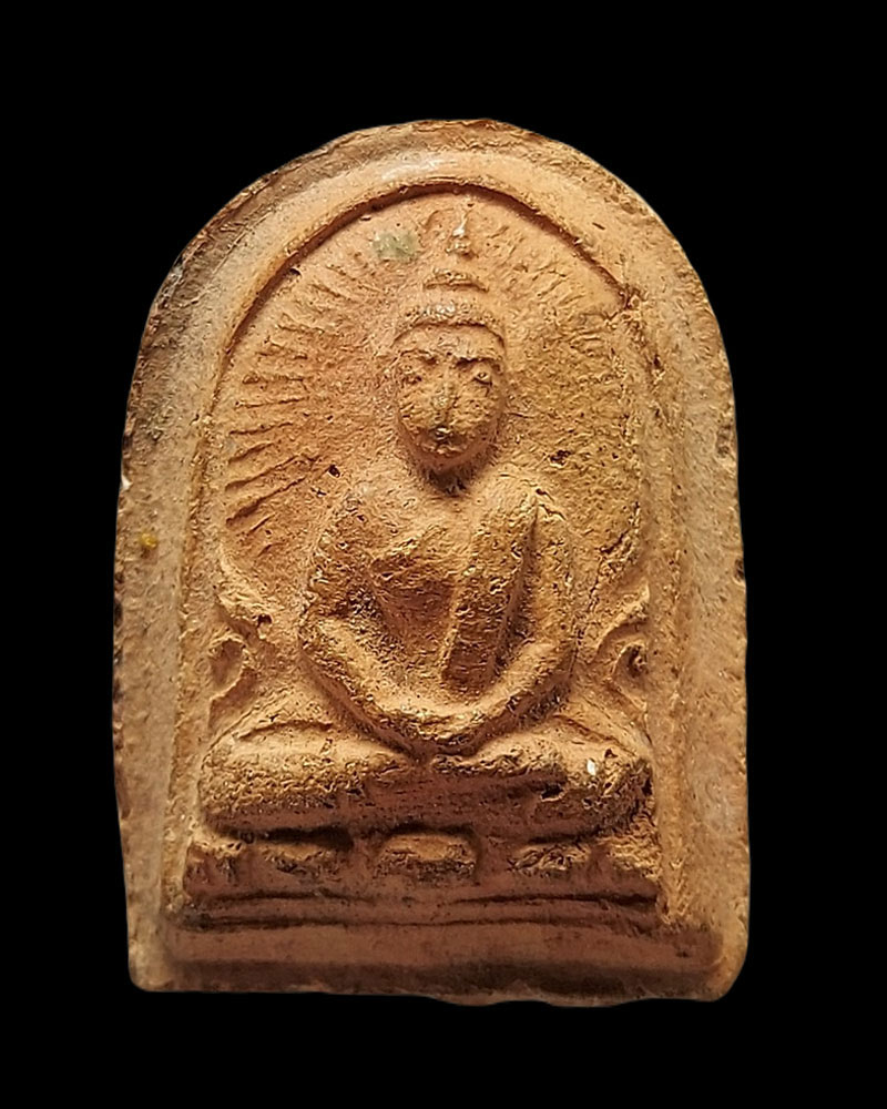 พระเครืองเนื้อดิน เจ้ามุ้ย (พระมงคลทิพยมุนี) เจ้าอาวาสรูปที่ 8 ของวัดจักรวรรดิฯ - 2