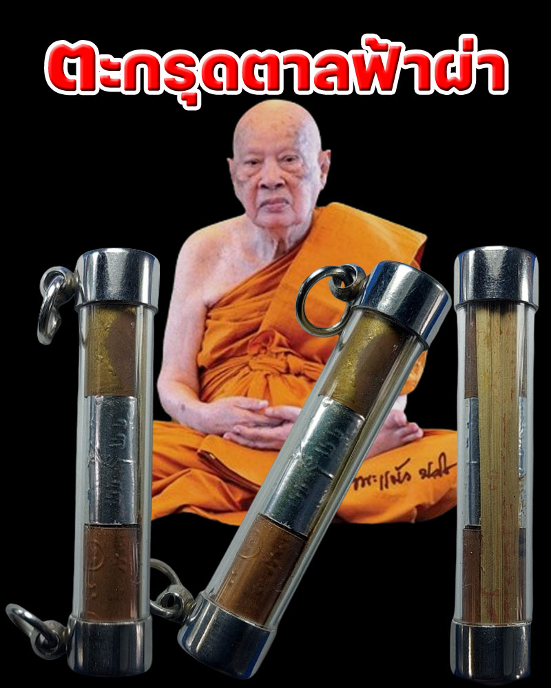 ตะกรุดตาลฟ้าผ่า หลวงปู่แผ้ว ปวโร - 1