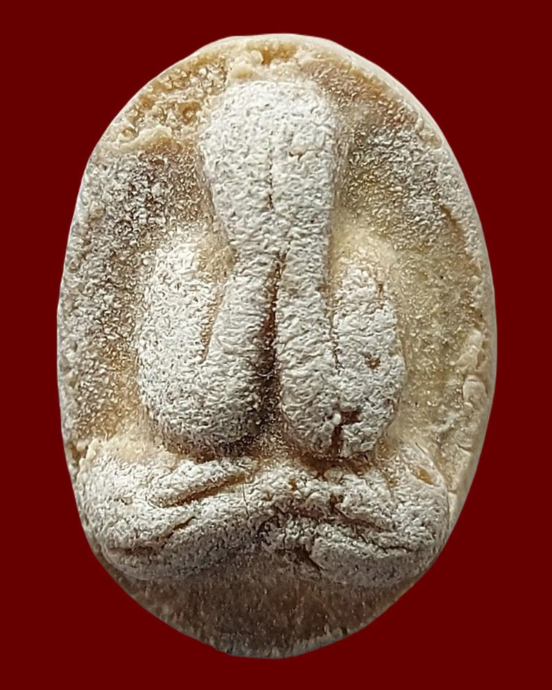 พระปิดตา พิมพ์เม็ดบัว เนื้อผงอิทธิเจ หลวงพ่ออุตตมะ วัดวังก์วิเวการาม จ.กาญจนบุรี - 1