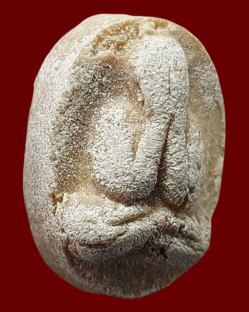 พระปิดตา พิมพ์เม็ดบัว เนื้อผงอิทธิเจ หลวงพ่ออุตตมะ วัดวังก์วิเวการาม จ.กาญจนบุรี - 2