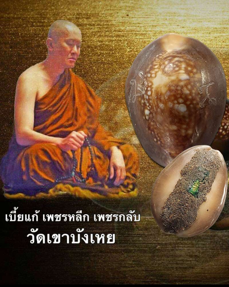 เบี้ยแก้เพชรหลีกเพชรกลับ หลวงพ่อนก วัดเขาบังเหย - 1
