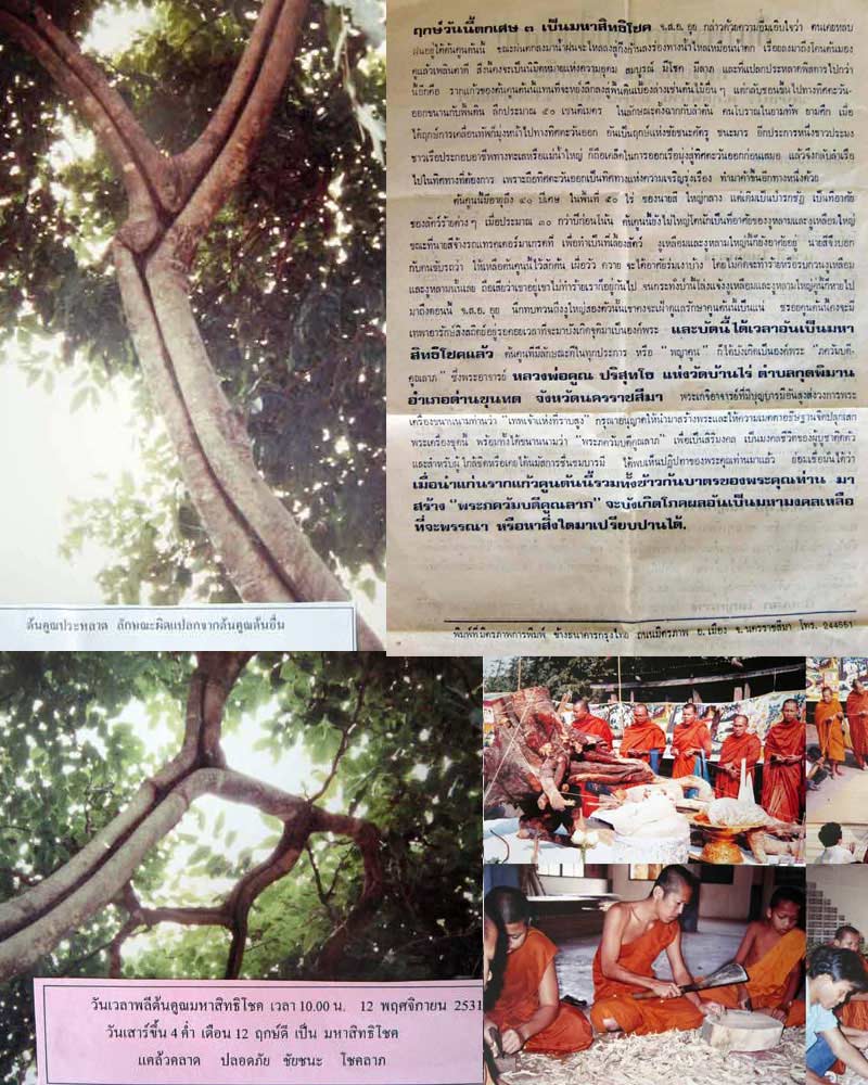พระปิดตาภควัมบดีคูณลาภ หลวงพ่อคูณ ต้นคูณศักดิ์สิทธิ์ พิธีอันศักดิ์ - 2