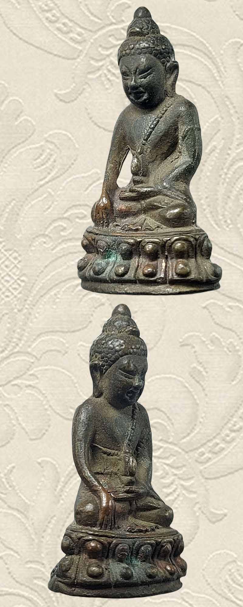 พระกริ่ง ธรรมงคล พระอาจารย์วิริยังค์ วัดธรรมมงคล ปี 2541 เนื้อนวะโลหะ - 3
