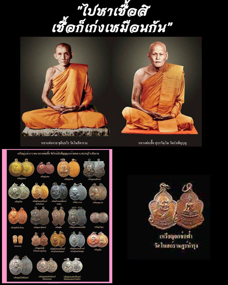 เหรียญหลวงพ่อเชื้อ วัดใหม่บำเพ็ญบุญ หลังพระพุทธ ออกวัดโบสถ์ราษฏร์บำรุง - 5