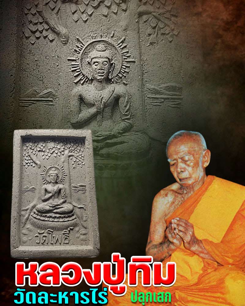 พระผงประทานพร วัดโพธิ์บางคล้า หลวงปู่ทิม วัดละหารไร่ ปลุกเสก - 1