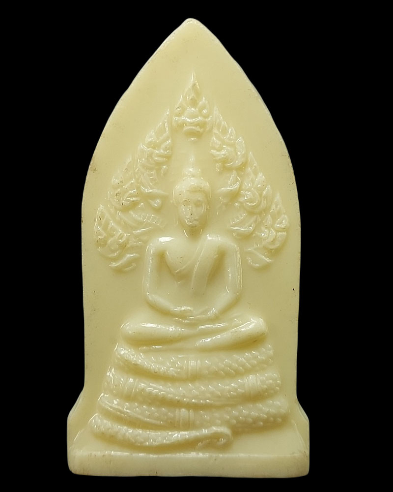 พระนาคปรก เนื้อพลาสติก หลวงปู่สิงห์ วัดป่าสาลวัน - 2