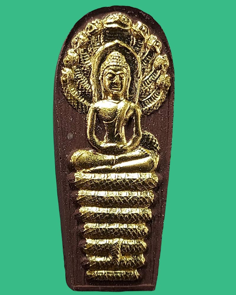 พระนาคปรก 9 เศียร รุ่นแรกเจ้าคุณธงชัย วัดไตรมิตร กรุงเทพ ปี 2541 - 2