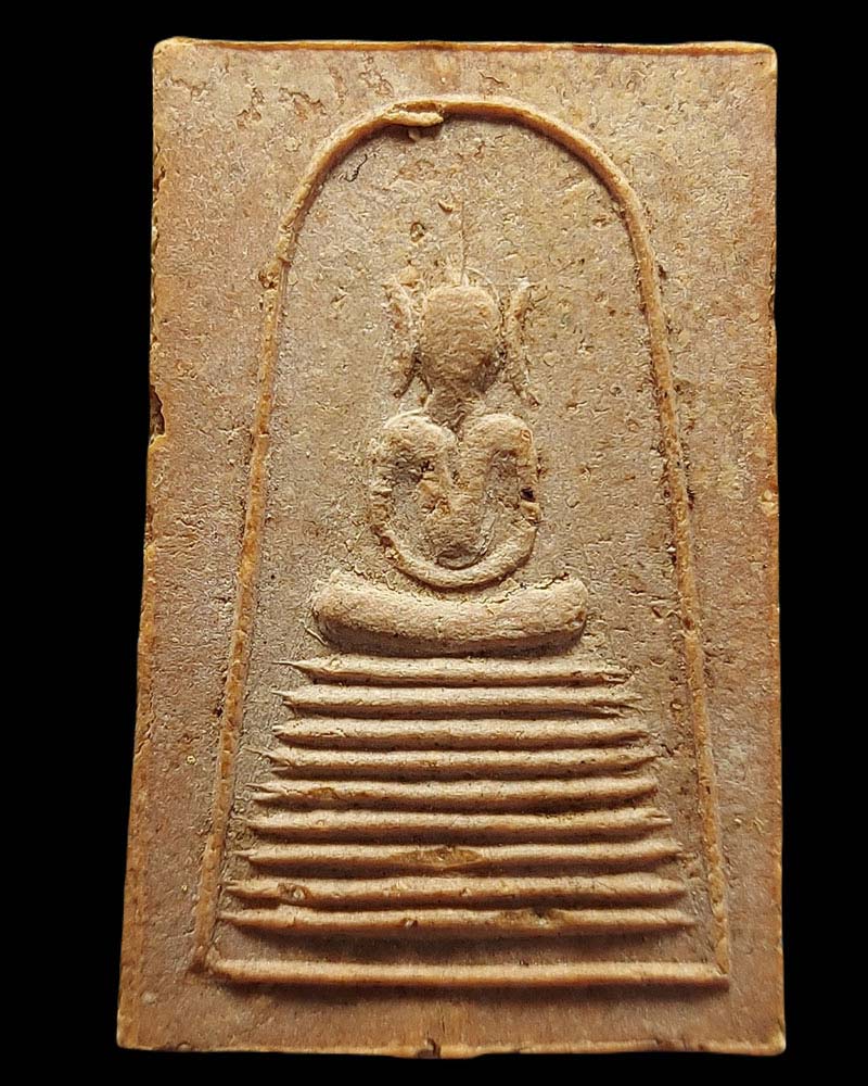 พระสมเด็จ หลวงปู่เส็ง วัดบางนา ปี 2512 ฝังตะกรุด - 2