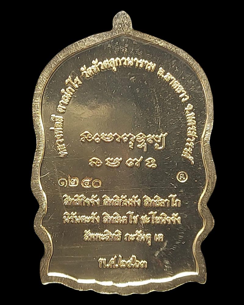 เหรียญนั่งพาน หลวงปู่ลี ตาณกโร วัดหัวตลุก จ.นครสวรรค์ - 3