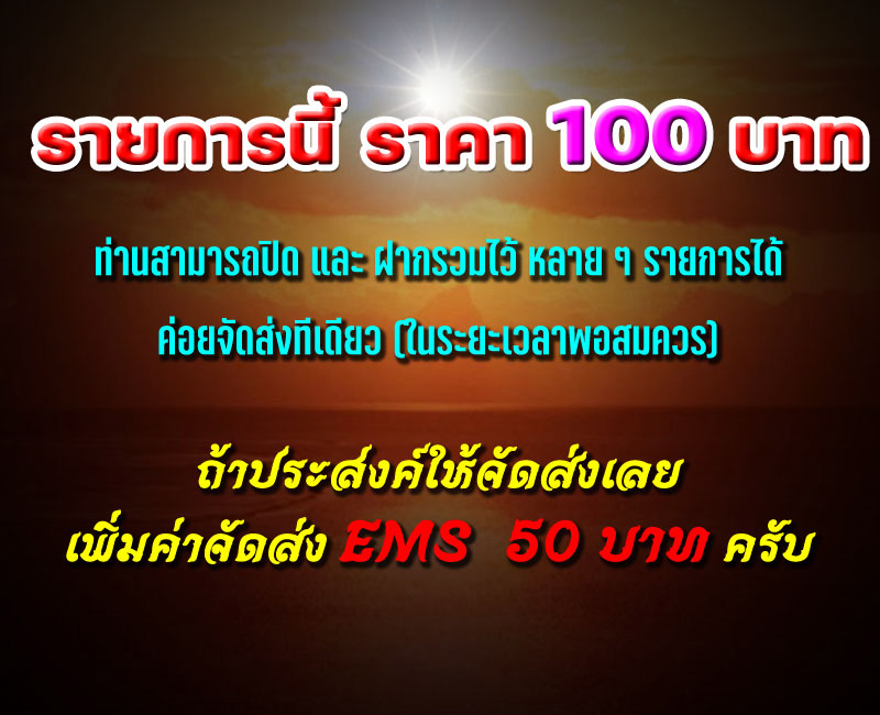 พระปิดตา เนื้อผง หลวงปู่รุ่ง วัดท่าไม้ จ.สมุทรสาคร - 5