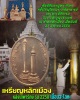 เหรียญพระหลักเมือง 225 ปี หลังเทพารักษ์ ทั้ง 5   เนื้อนวะโลหะ