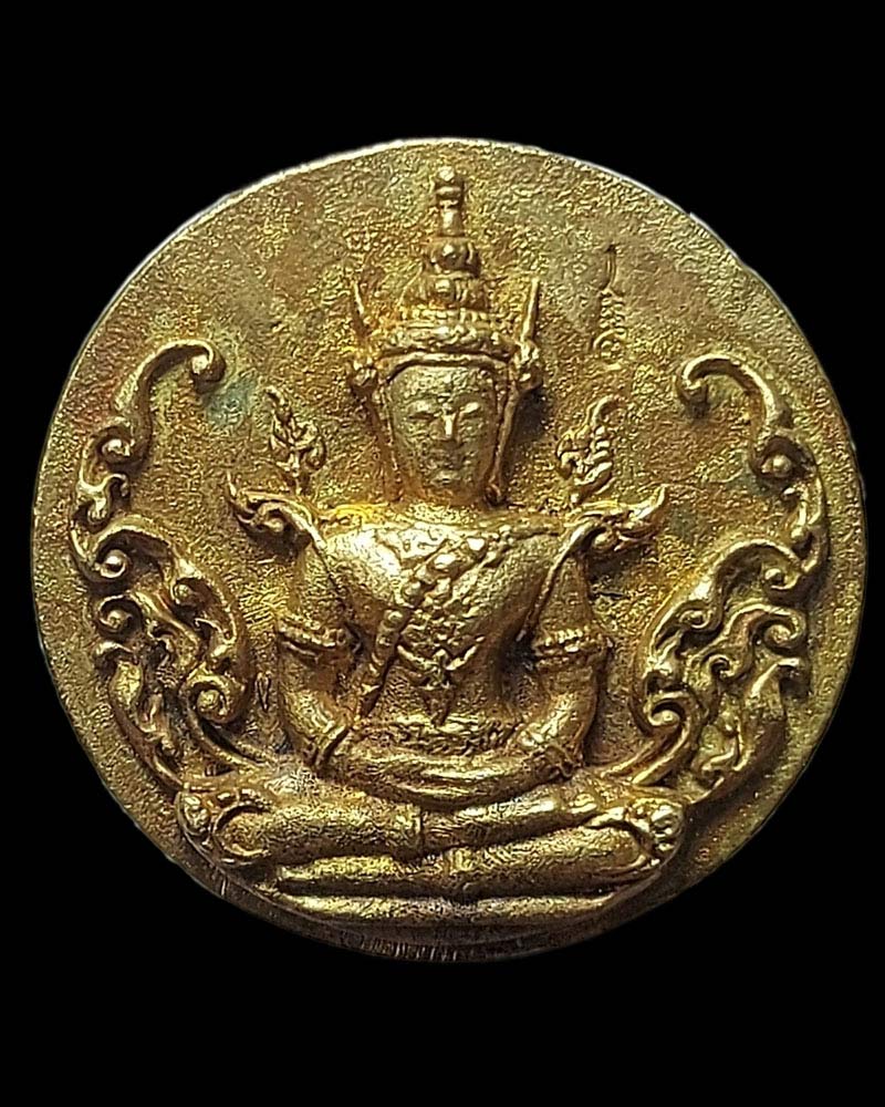 เหรียญหล่อพระแก้วช่วยไทย ผลงานของ อาจารย์อำพล เจน - 3