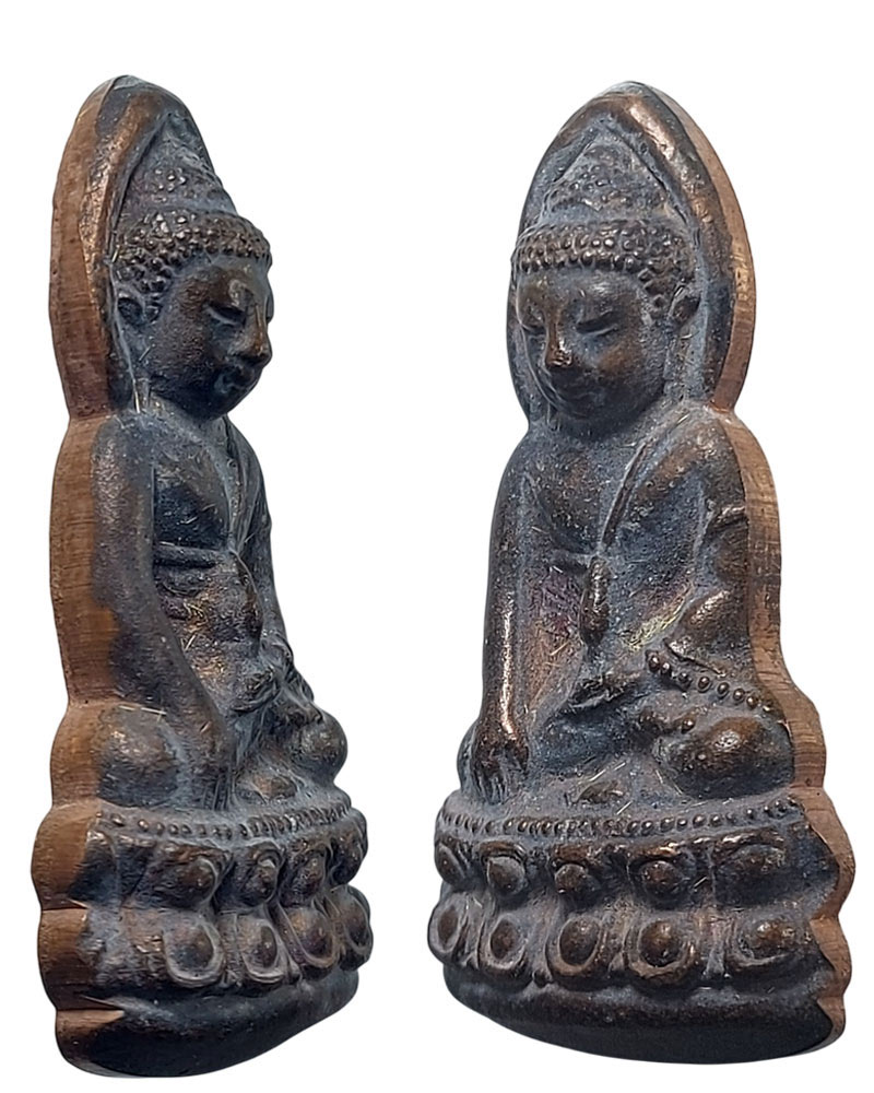 พระกริ่งครึ่งซีก พระอุดมญาณโมลี วัดสัมพันธวงศ์ - 3