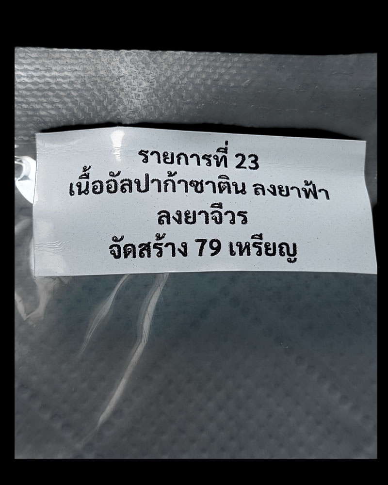 เหรียญ อายุยืน หลวงปู่บุญมา สำนักสงฆ์เขาแก้วทอง จ.ปราจีนบุรี - 4