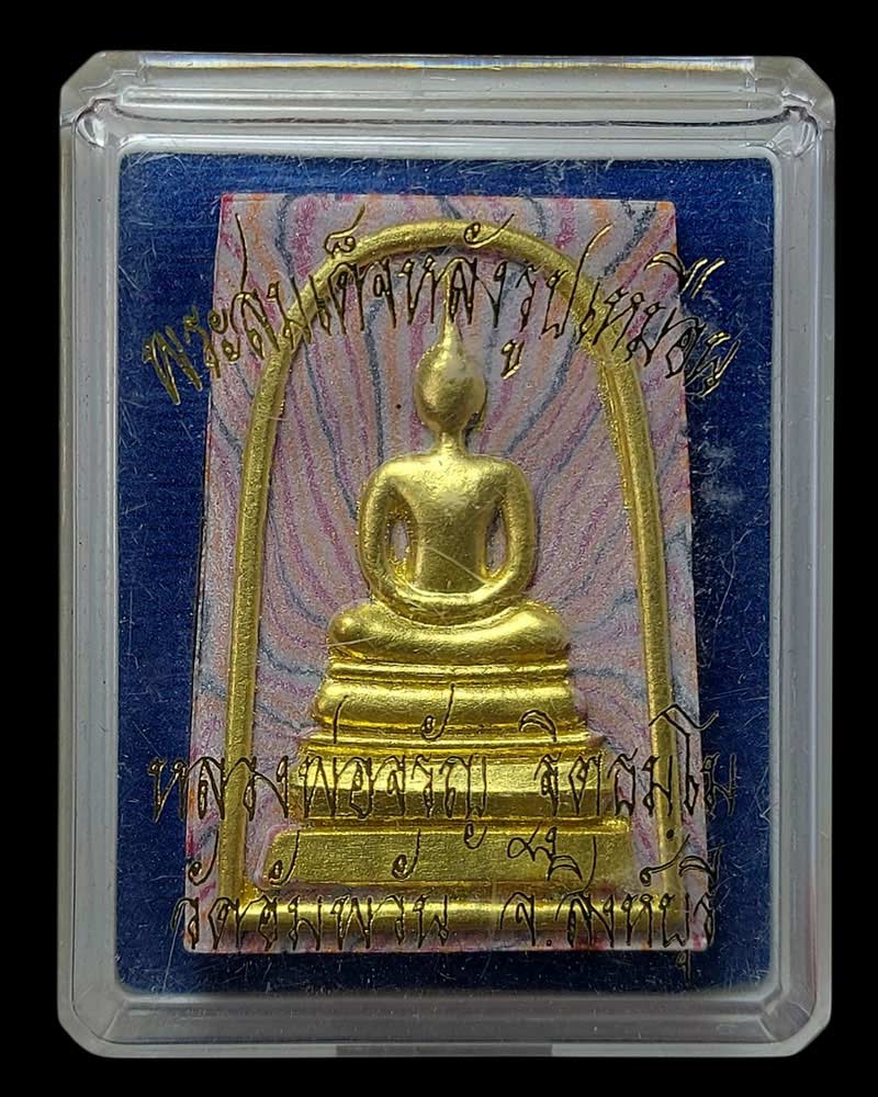 พระสมเด็จหลังรูปเหมือน หลวงพ่อจรัญ วัดอัมพวัน จ.สิงห์บุรี ปี 2553 - 4