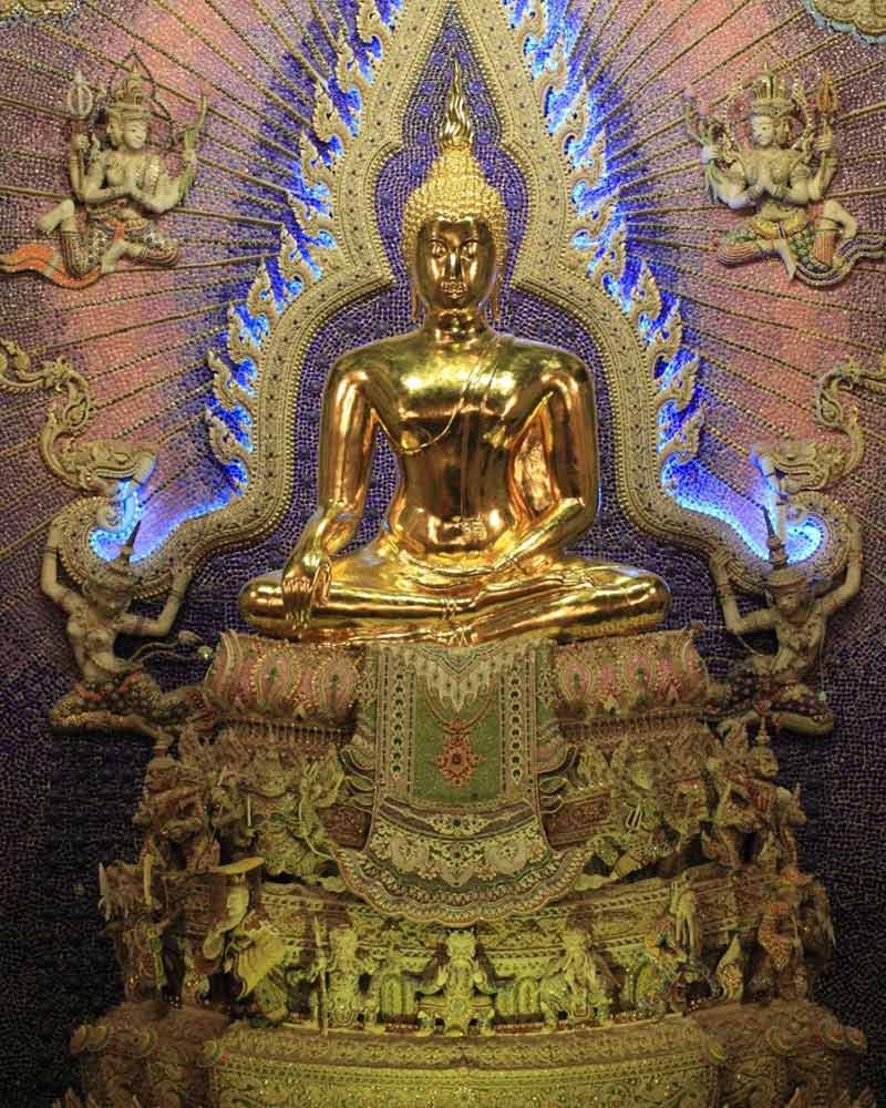 หลวงพ่อพระพุทธสุโขทัย หลวงพ่อสมชาย วัดปริวาส - 1