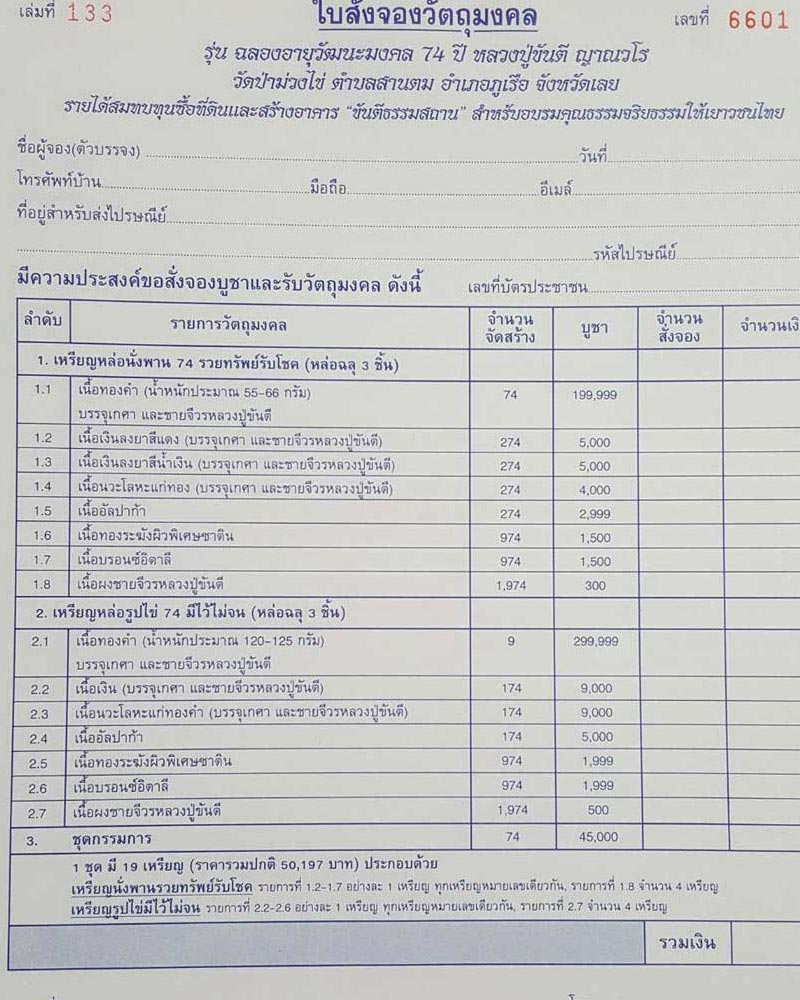 พระผง รุ่น ฉลองอายุวัฒนะมงคล 74 ปี หลวงปู่ขันตี วัดป่าม่วงไข่ (2) - 5