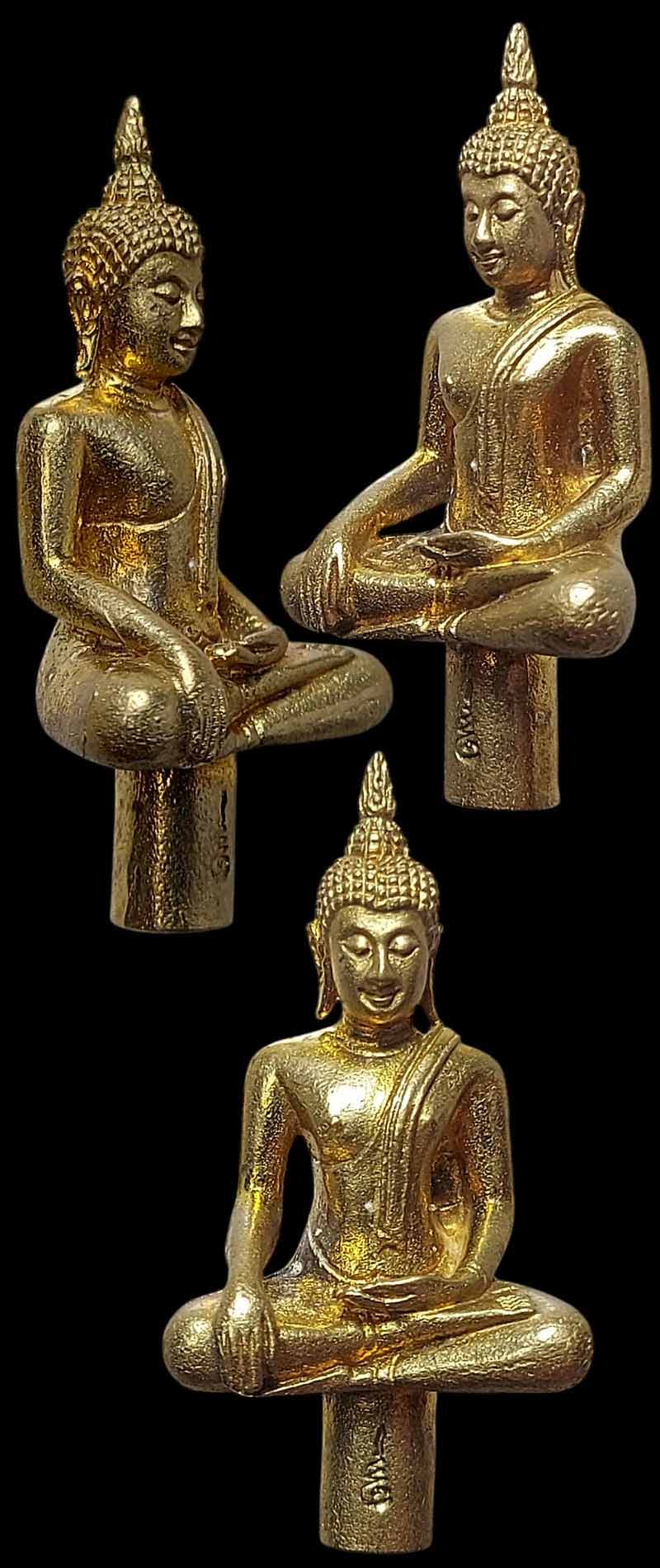 พระยอดธง (เนื้อทองระฆังเก่า) รุ่น 9 มหามงคล ปี 54 วัดอรุณราชวราราม - 3