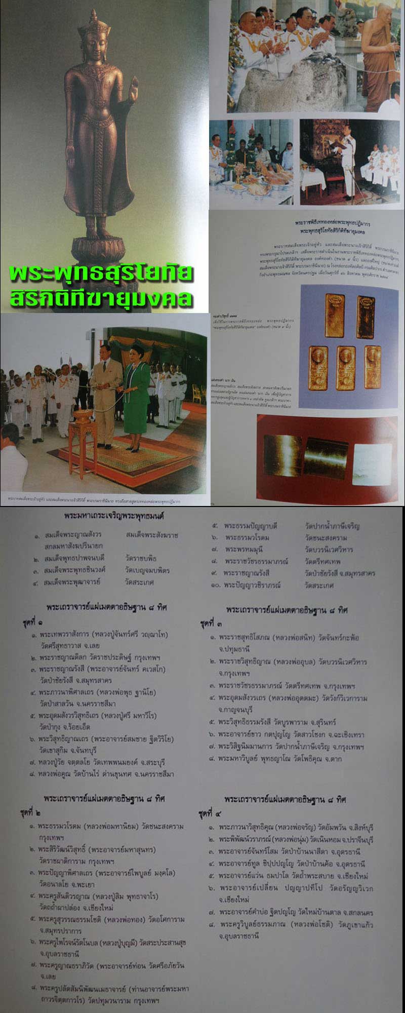 เหรียญพระพุทธสุริโยทัยสิริกิตฑีฆายุมงคล พ.ศ.2534 เนื้อนวะโลหะ - 4