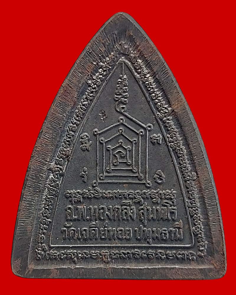 เหรียญผานไถ รุ่นรวยพลิกแผ่นดิน พิมพ์ใหญ่ - 4