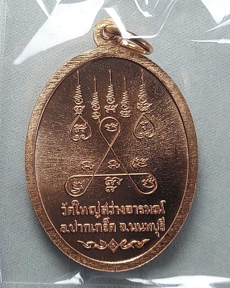 เหรียญอายุวัฒนมงคล 6 รอบ หลวงพ่อเจ้าคุณพระนันทวิริยาภรณ์ - 3