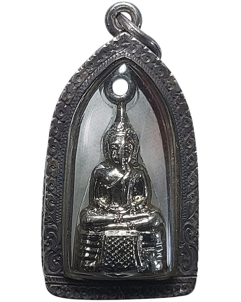พระกริ่งครึ่งซีก หลวงพ่อโสธร หลวงพ่อวิริยังค์ วัดธรรมมงคล พ.ศ.2520 - 3