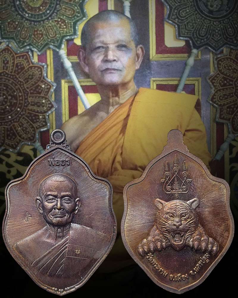 เหรียญ พระครูประภัทรธรรมมาทร วัดพระงาม นครปฐม - 2