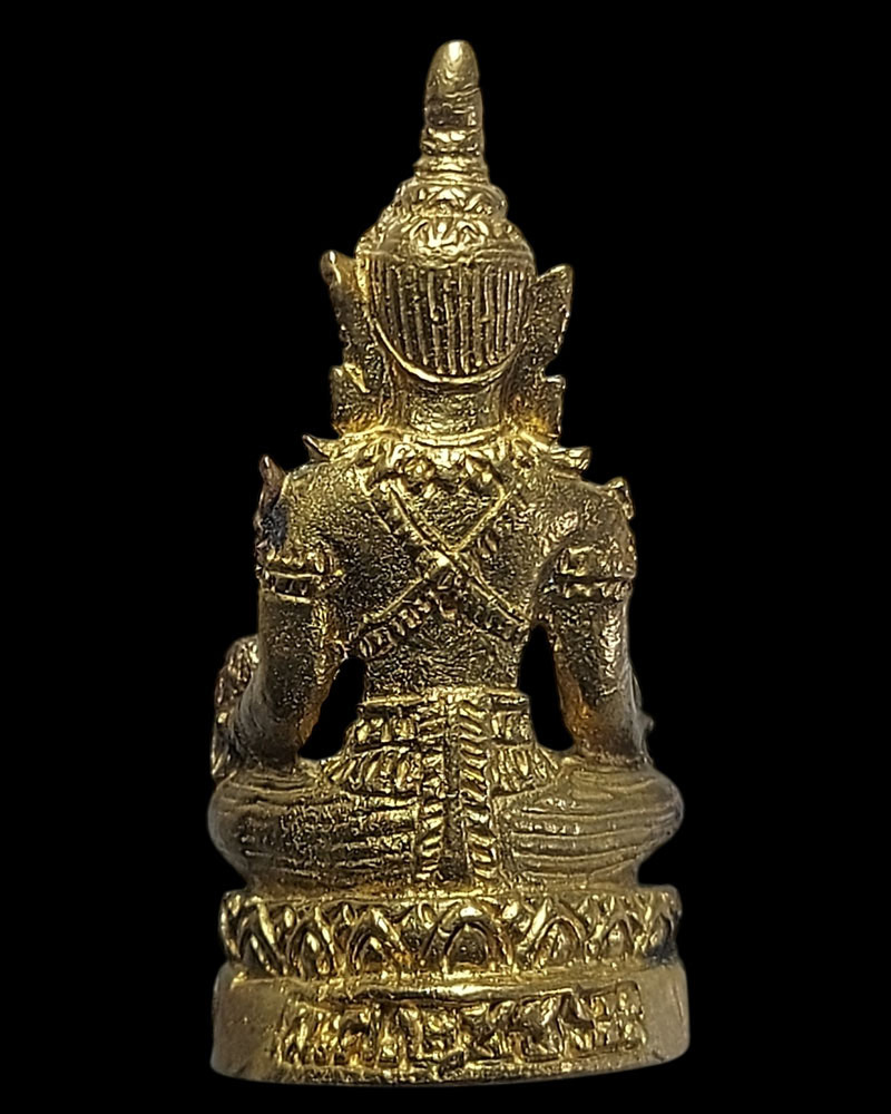 พระกริ่งมหาสมบัติ (ปางจักรพรรดิ) พระอาจารย์สมบัติ วัดป่าโพธิ์ศรีวิไล - 3
