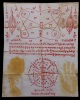 ผ้ายันต์ รอยมือ รอยเท้า หลวงปู่เครื่อง วัดสระกำแพงใหญ่ ยุคต้น