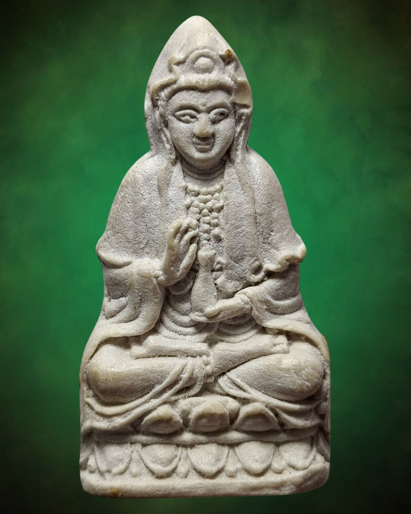 พระผง เจ้าแม่กวนอิม สมเด็จพระญาณสังวร ฯ วัดบวรนิเวศ ฯ ปี 2536 - 3