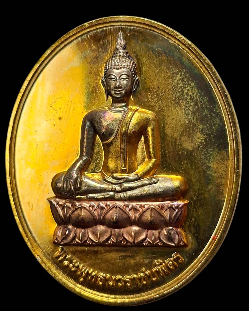 เหรียญพระพุทธนวราชบพิตร  หลัง ภปร. - 5