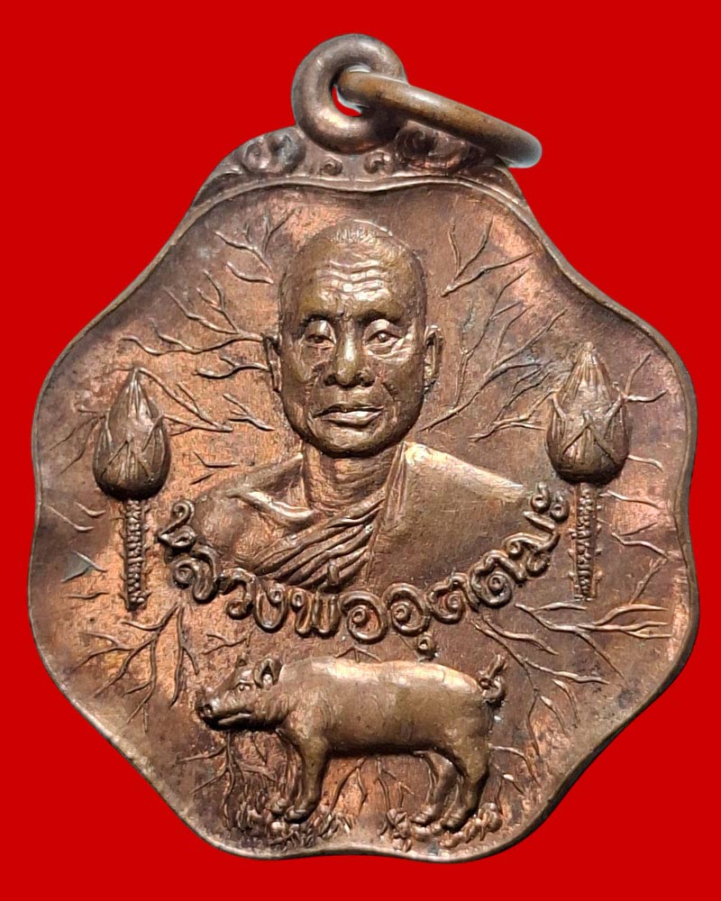 เหรียญ หมู หลวงพ่ออุตตมะ วัดวังก์วิเวการาม - 3