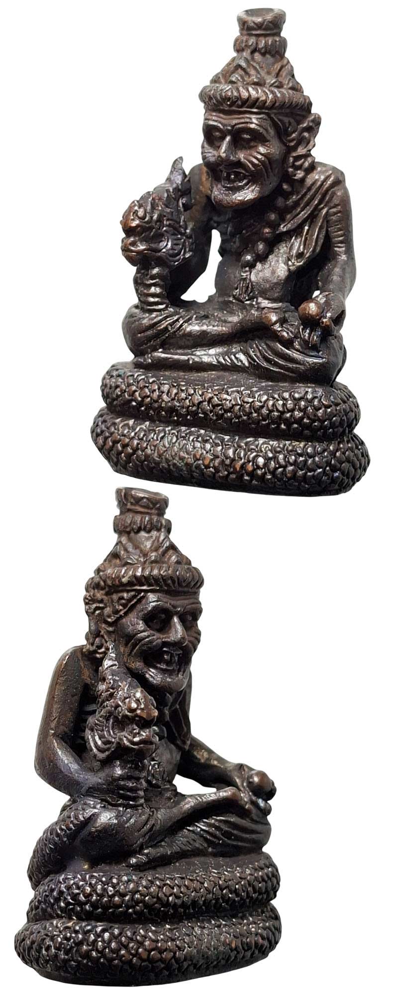 ฤาษีกายทิพย์ ตะกรุดเงิน ก้นอุดของวิเศษ หลวงปู่แวนกาย  ออกวัดแจ้งศิริสัมพันธ์ - 2