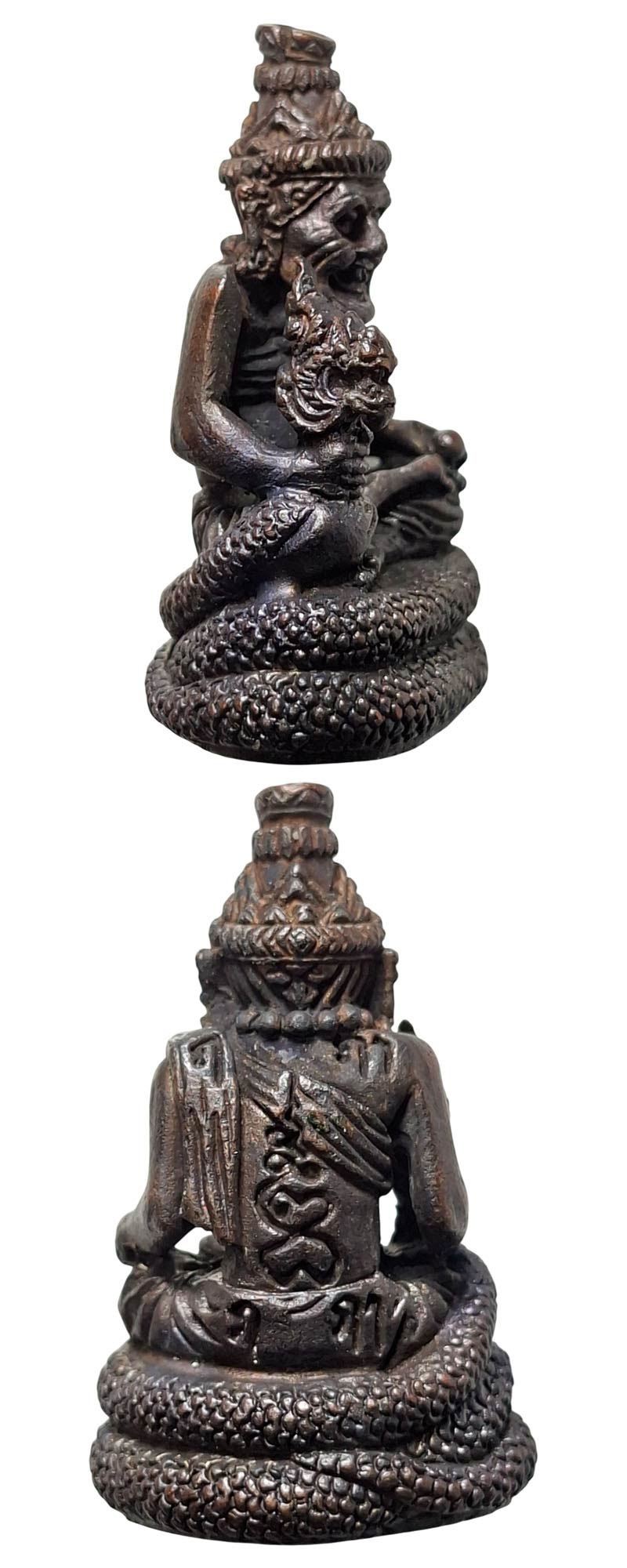 ฤาษีกายทิพย์ ตะกรุดเงิน ก้นอุดของวิเศษ หลวงปู่แวนกาย  ออกวัดแจ้งศิริสัมพันธ์ - 3