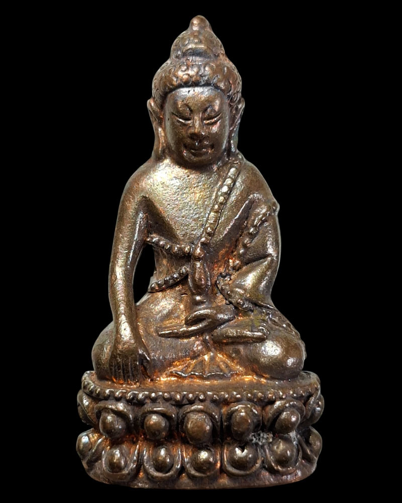 พระกริ่งเพิ่มทรัพย์ วัดช้าง นครนายก เนื้อนวะโลหะ - 2