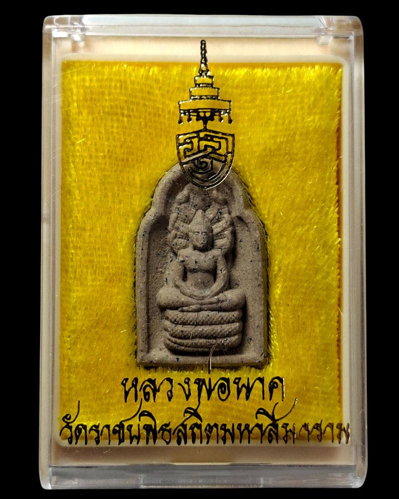 หลวงพ่อนาคพระประธานในพระเจดีย์วัดราชบพิธ - 4