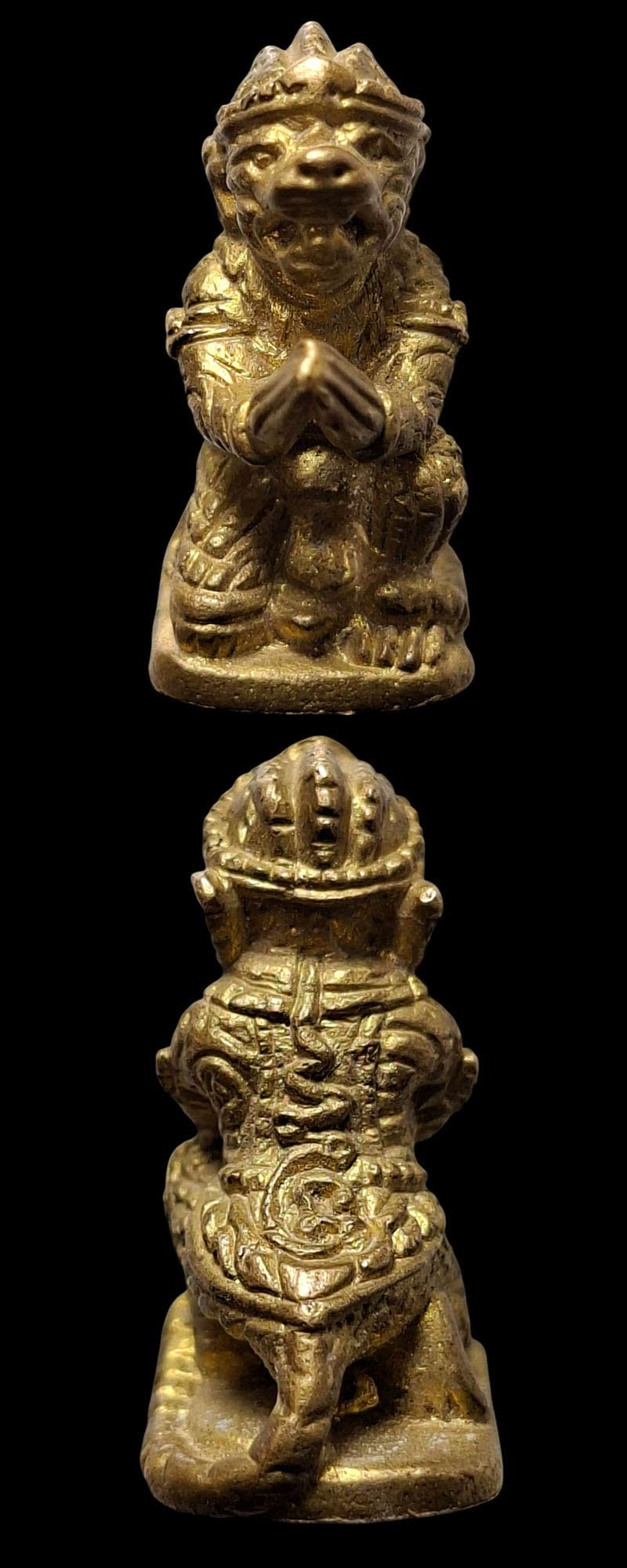 หนุมานวันทา (หนุมานขันอาสา) หลวงพ่อเพี้ยน วัดเกริ่นกฐิน จ.ลพบุรี ปี 2559 - 3