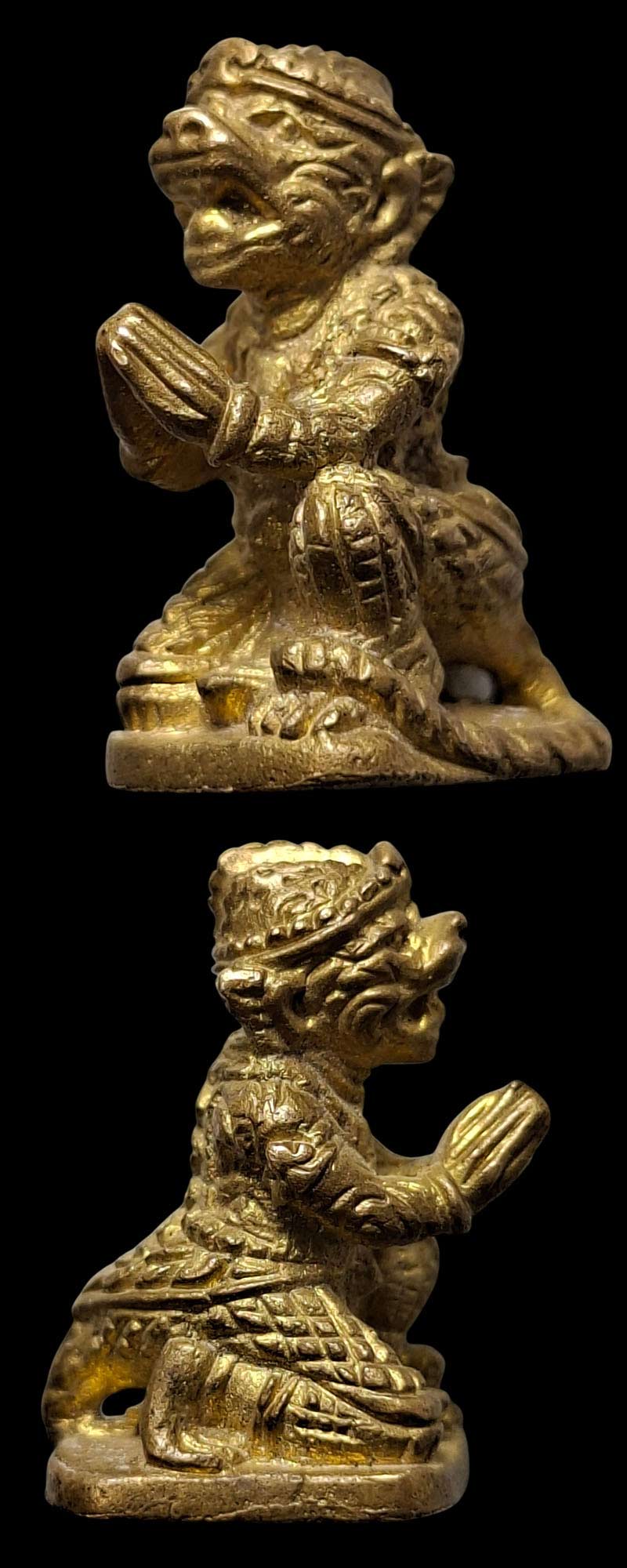 หนุมานวันทา (หนุมานขันอาสา) หลวงพ่อเพี้ยน วัดเกริ่นกฐิน จ.ลพบุรี ปี 2559 - 4