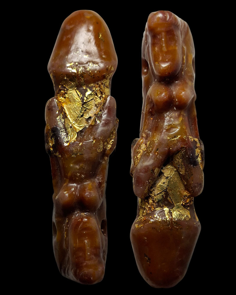 ปลัดขิกนางครวญ หินแกะ หลวงพ่อเบียบ วัดบางประจัน จ. สุทรสงคราม - 3