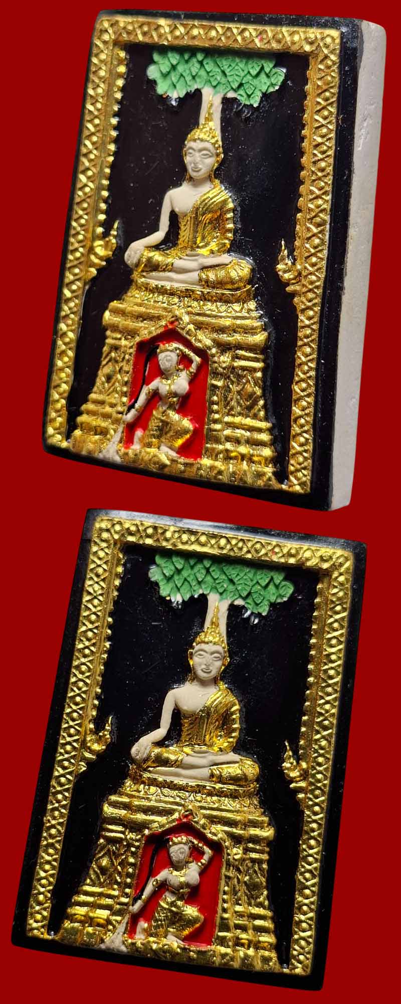 พระพุทธชนะมาร ลงรักปิดทอง หลวงพ่อเริ่ม วัดบางพระ จ.ชลบุรี - 3