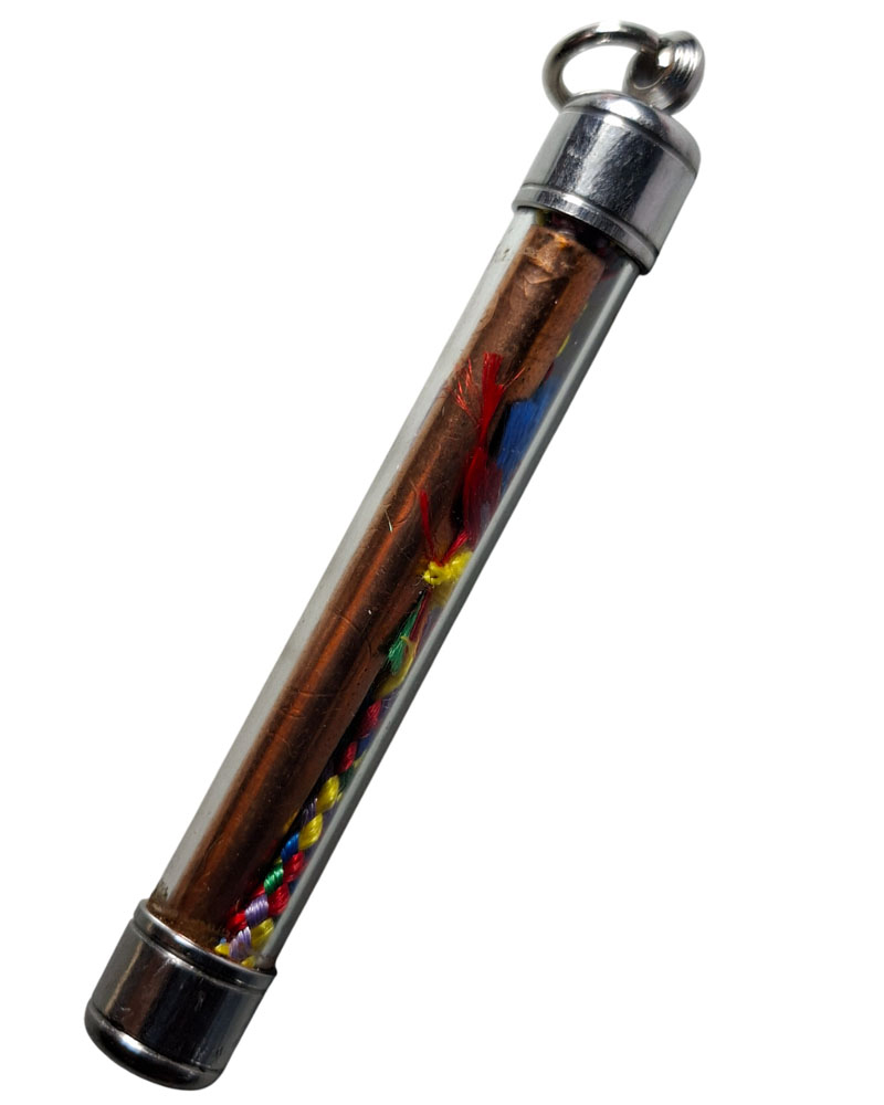 ตะกรุดนวหรคุณเกื้อหนุนชีวิต (ตะกรุดปืนเสีย)  หลวงพ่อสืบ วัดสิงห์ - 3