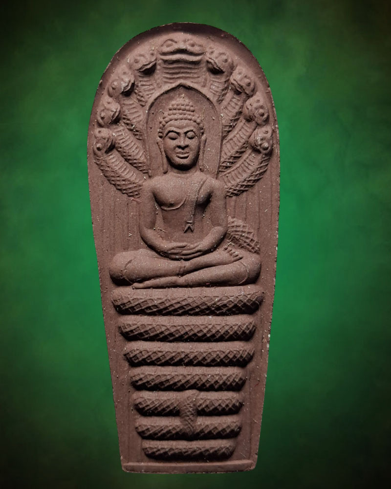 พระนาคปรก 9 เศียร รุ่นแรกเจ้าคุณธงชัย วัดไตรมิตร กรุงเทพ ปี 2541 - 3