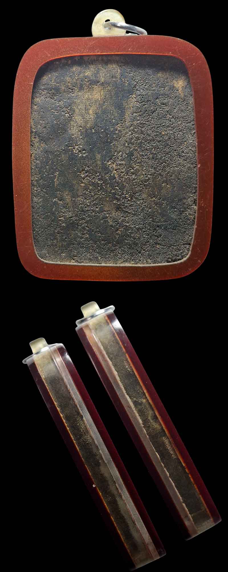 ฤๅษีนารายณ์ พิมพ์ใหญ่  หลวงปู่บุญโฮม วัดดงสวนผึ้ง เนื้อดินผสมแร่ธาตุกายสิทธิ์  - 4