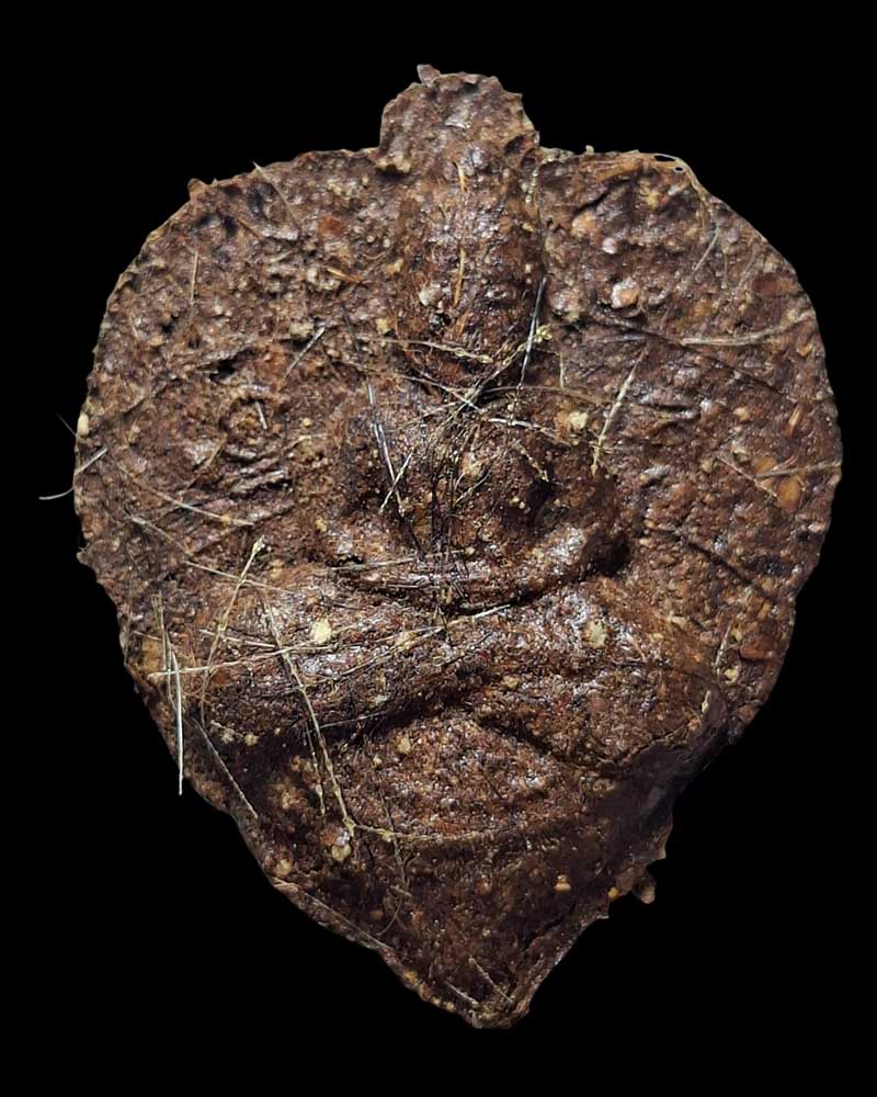 พระผงใบโพธิ์  วัดอโศการาม พระญาณวิศิษฏ์ (หลวงพ่อทอง จนฺทสิริ)   - 2