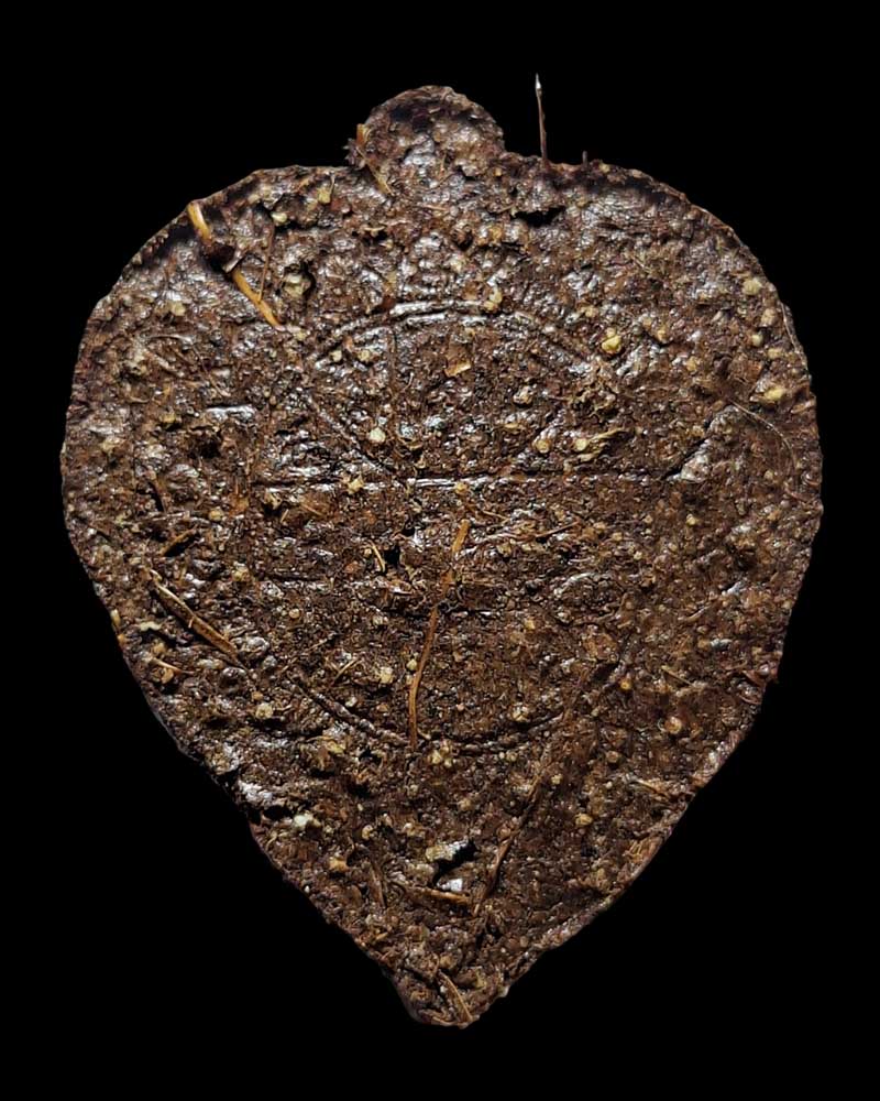 พระผงใบโพธิ์  วัดอโศการาม พระญาณวิศิษฏ์ (หลวงพ่อทอง จนฺทสิริ)   - 3