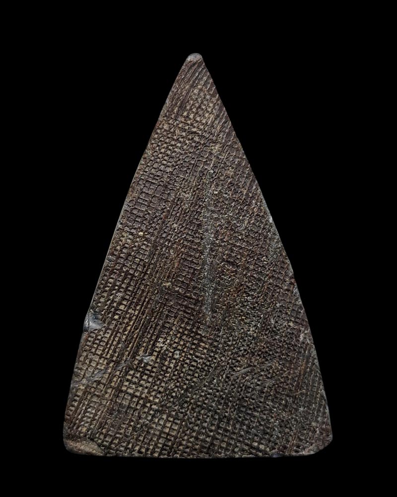 พระพิจิตรข้างเม็ด เนื้อตะกั่วกรุเก่า หลวงพ่อดี วัดพระรูป - 3