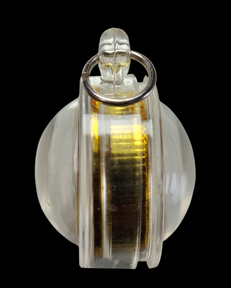 พระผง รูปเหมือน เจ้าคุณเย็นเต็ก วัดโพธิ์แมนคุณาราม  มีเกศา - 4