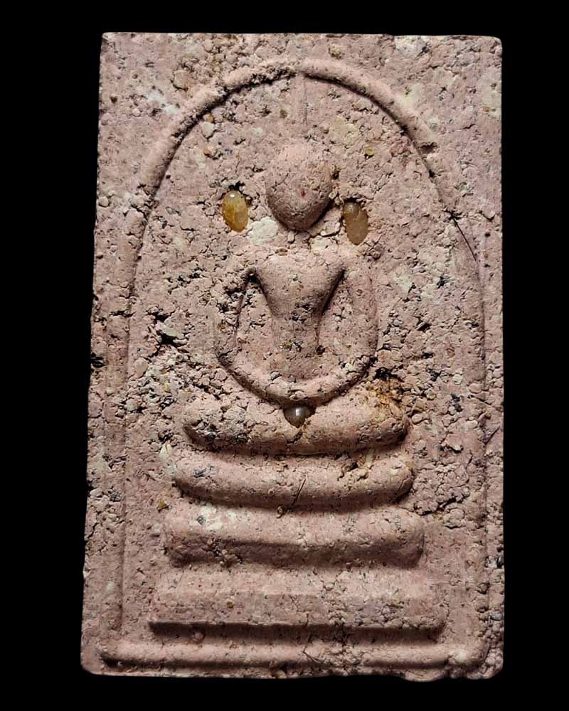 ชุดพระผง หลวงพ่อพุธ ฐานิโย วัดป่าสาละวัน  (บรรจุพระธาตุ เกศา ) - 2