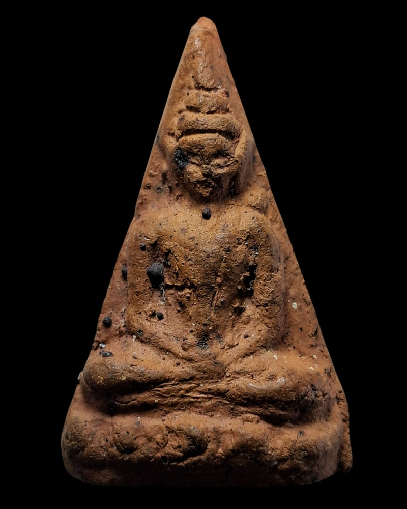 พระนางพญาเนื้อดินเผา เจ้าคุณศรี(ประหยัด) วัดสุทัศน์  ปี 2483 - 2