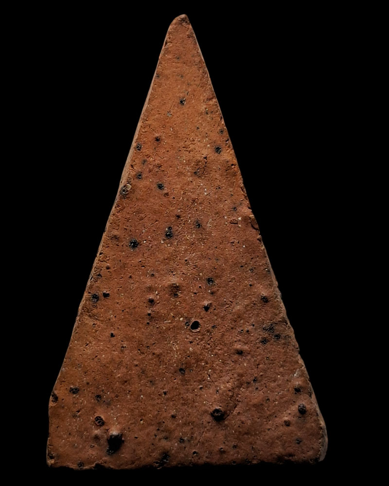 พระนางพญาเนื้อดินเผา เจ้าคุณศรี(ประหยัด) วัดสุทัศน์  ปี 2483 - 5